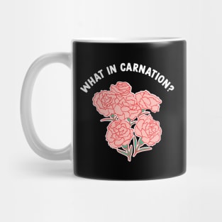 What In Carnation Gardening Mug